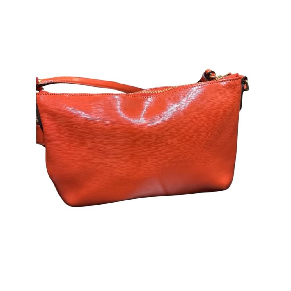 Coach Mickie Crossbody in Vermillion Leather w COA - Picture 2 of 15